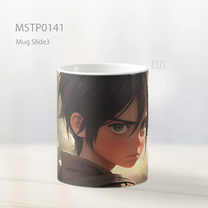 Aot Eren Anak Aesthetic Anime Mug MSTP0141 - All-side / Desain