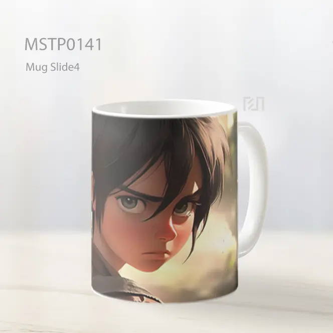 Aot Eren Anak Aesthetic Anime Mug MSTP0141