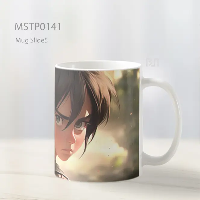 Aot Eren Anak Aesthetic Anime Mug MSTP0141 - All-side / Desain