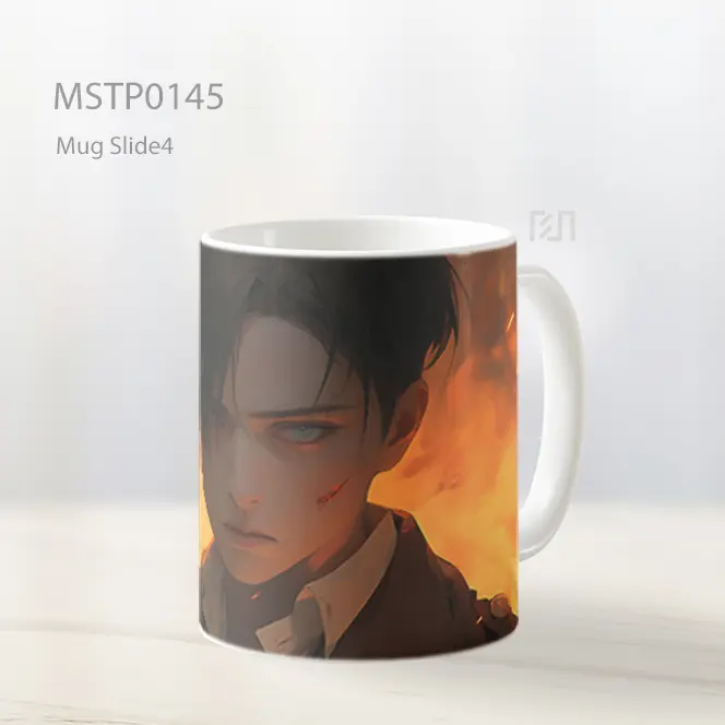 Aot Levi Ackerman Api Mug MSTP0145