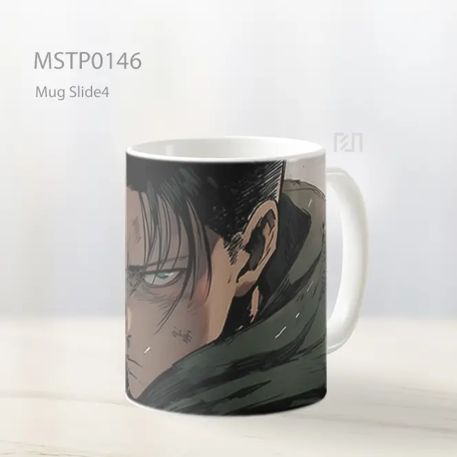 Aot Levi Ackerman Art Mug MSTP0146