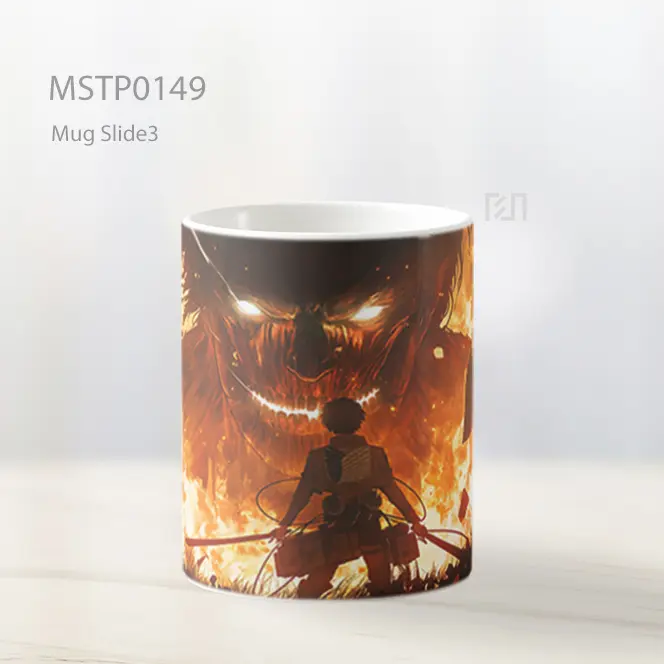 Aot Levi Ackerman Titan Epik Mug MSTP0149 - All-side / Desain