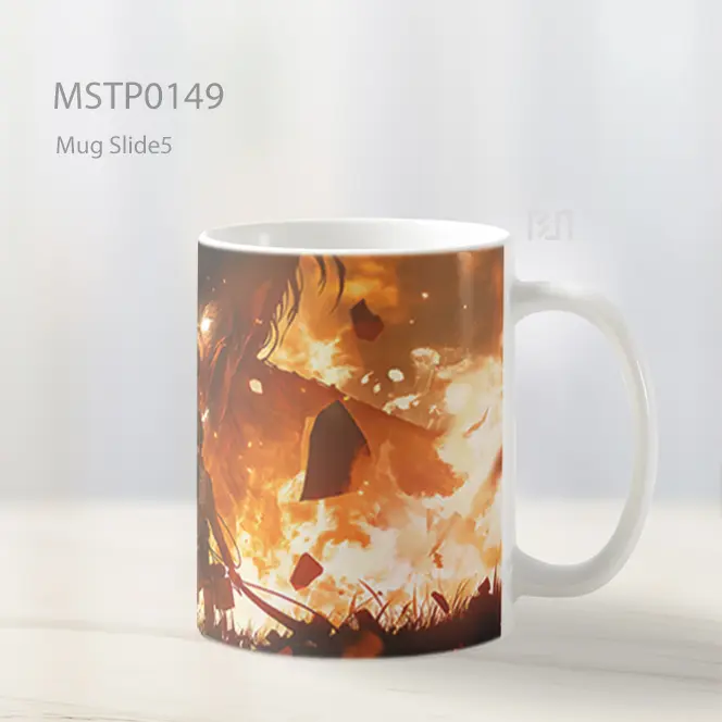 Aot Levi Ackerman Titan Epik Mug MSTP0149 - All-side / Desain