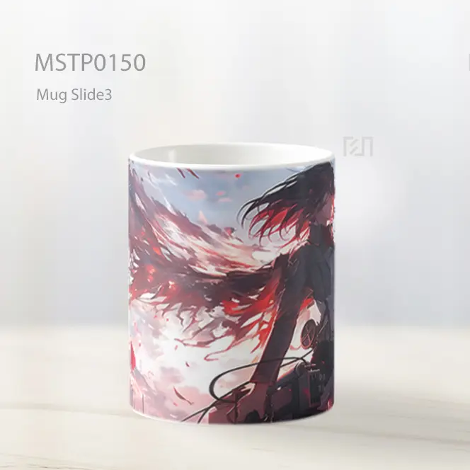 Aot Mikasa Ackerman Cantik Mug MSTP0150 - All-side / Desain