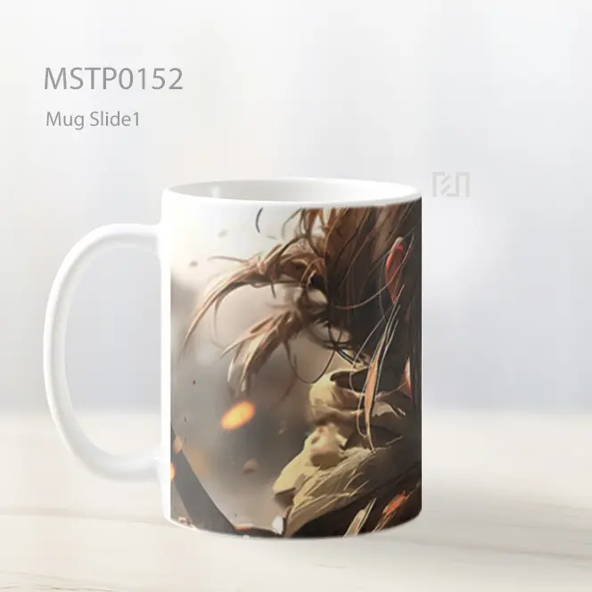 Aot Mikasa Ackerman Realistis Mug MSTP0152 - All-side / Desain