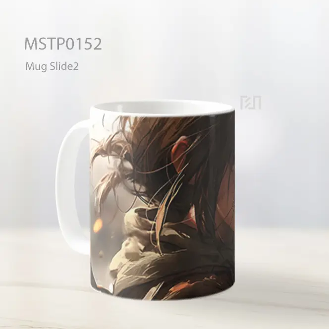 Aot Mikasa Ackerman Realistis Mug MSTP0152 - All-side / Desain