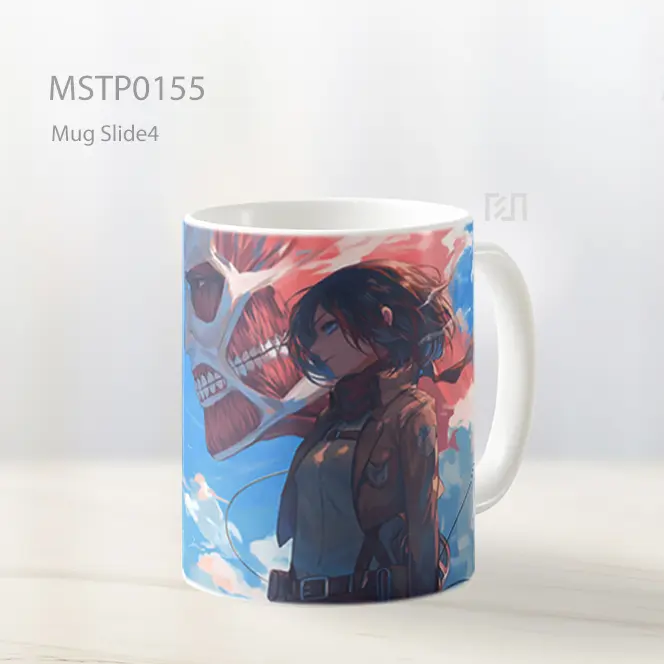 Aot Mikasa Ackerman Titan Mug MSTP0155