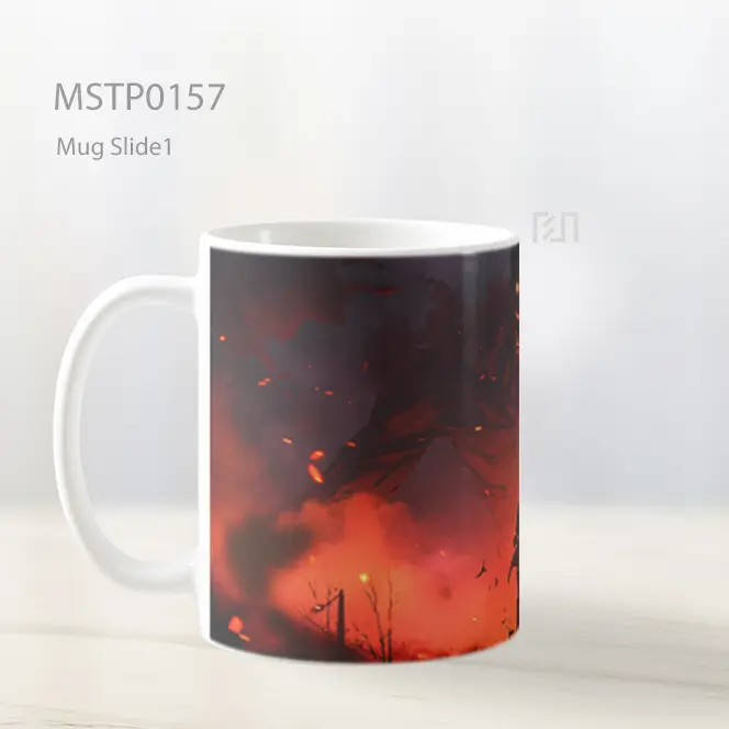 Aot Titan Amarah Mug MSTP0157 - All-side / Desain