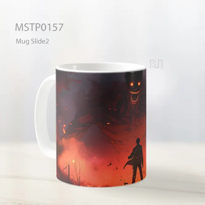 Aot Titan Amarah Mug MSTP0157 - All-side / Desain
