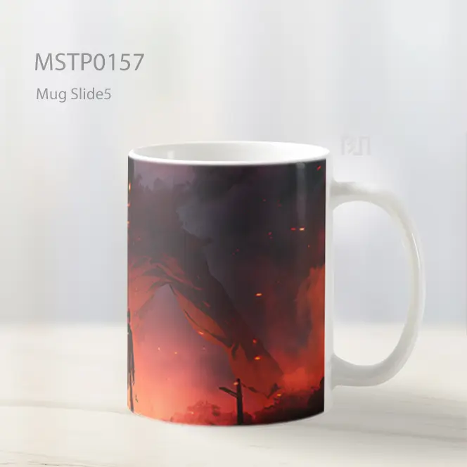 Aot Titan Amarah Mug MSTP0157 - All-side / Desain