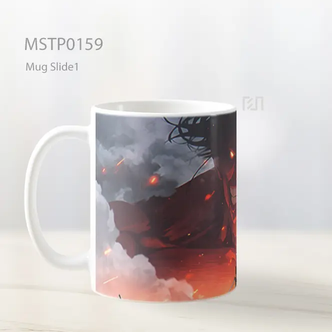 Aot Titan Menakutkan Mug MSTP0159 - All-side / Desain