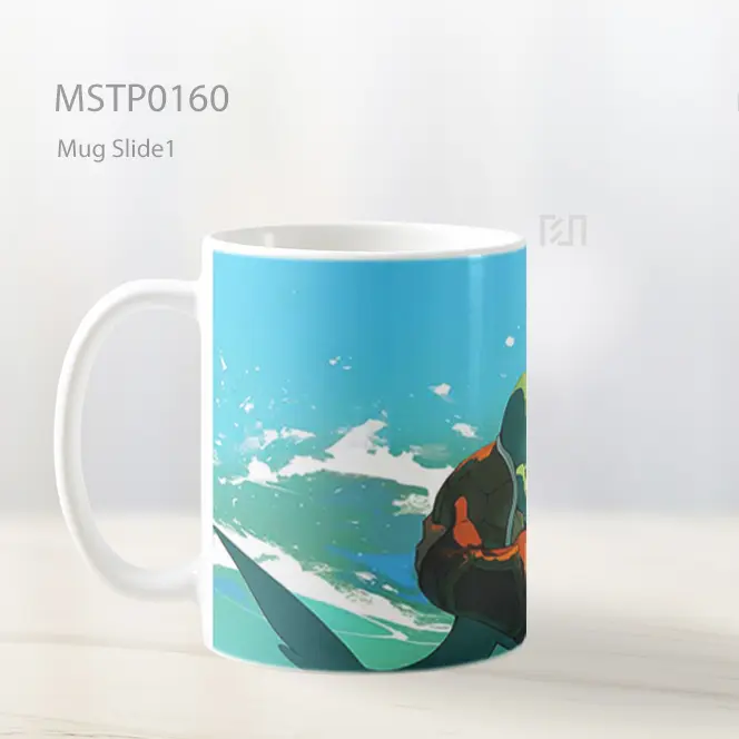 Aquaman And Squirtle Sahabat Laut Mug MSTP0160 - All-side / Desain