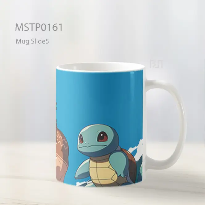 Aquaman And Squirtle Tim Air Crossover Mug MSTP0161 - All-side / Desain