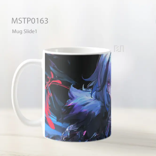 Arlecchino Genshin Impact Dark Mug MSTP0163 - All-side / Desain