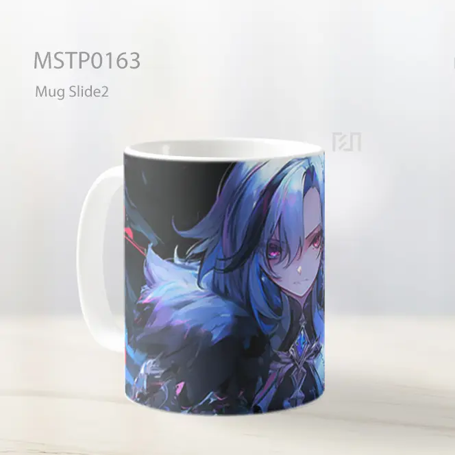 Arlecchino Genshin Impact Dark Mug MSTP0163 - All-side / Desain