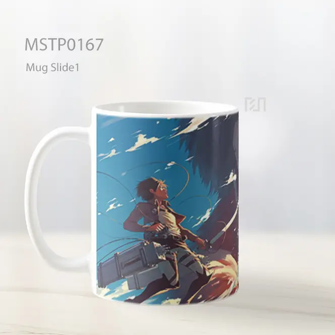 Armored Titan Attack On Titan Mug MSTP0167 - All-side / Desain