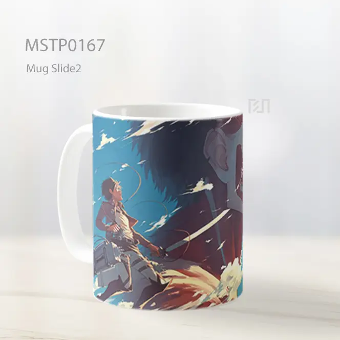 Armored Titan Attack On Titan Mug MSTP0167 - All-side / Desain