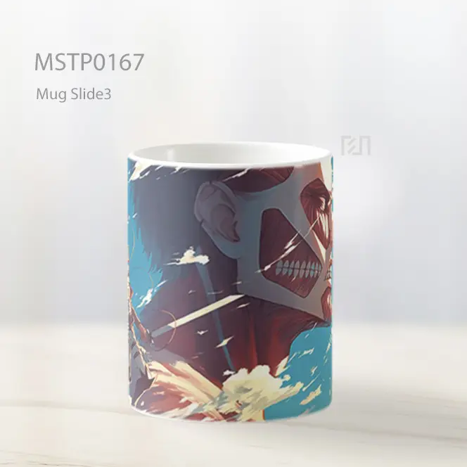 Armored Titan Attack On Titan Mug MSTP0167 - All-side / Desain