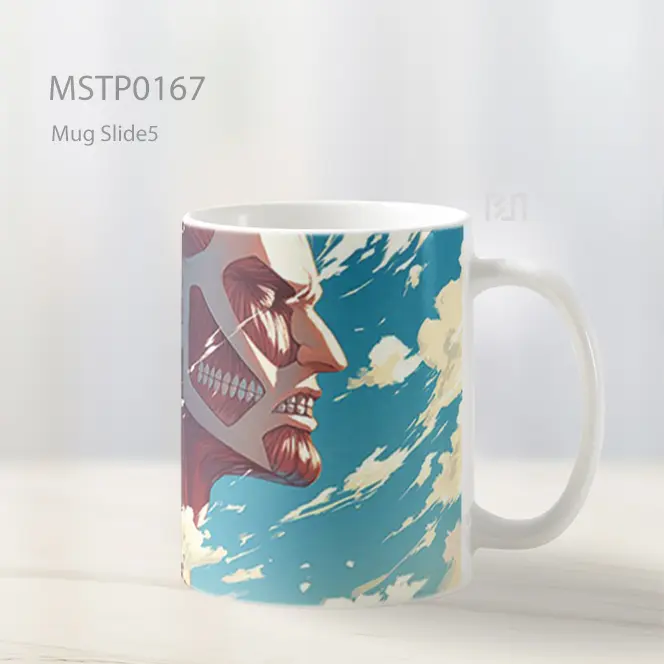 Armored Titan Attack On Titan Mug MSTP0167 - All-side / Desain