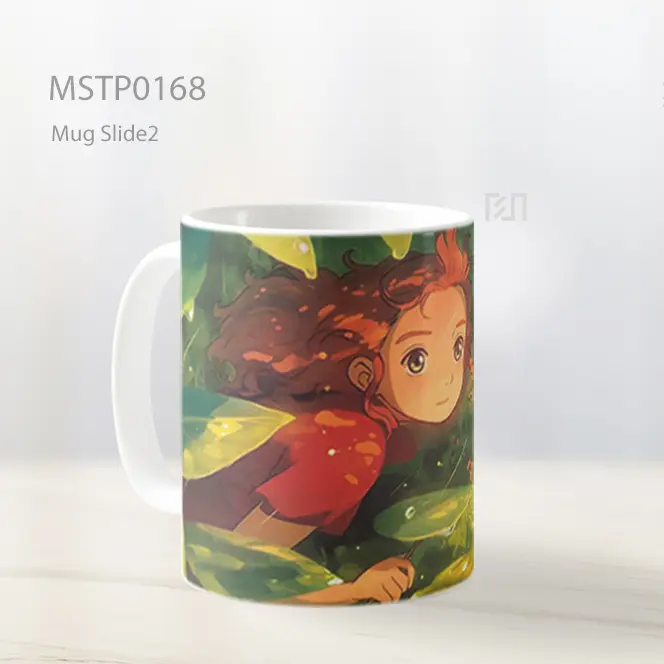 Arrietty Menjelajahi Alam Mug MSTP0168 - All-side / Desain