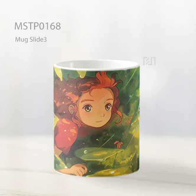 Arrietty Menjelajahi Alam Mug MSTP0168 - All-side / Desain