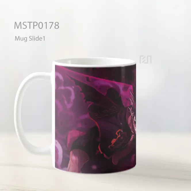 Asta Black Clover Amarah Iblis Mug MSTP0178 - All-side / Desain