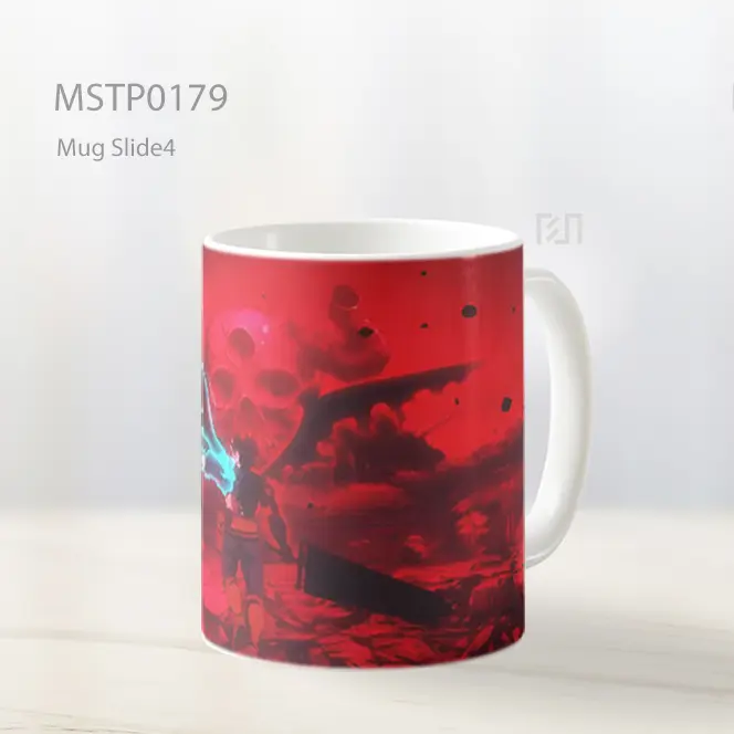 Asta Black Clover Demon Skull Mug MSTP0179
