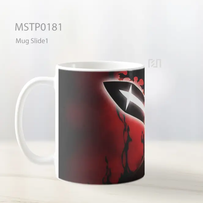 Asta Black Clover Pedang Sihir Gelap Mug MSTP0181 - All-side / Desain
