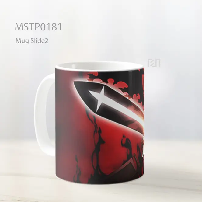 Asta Black Clover Pedang Sihir Gelap Mug MSTP0181 - All-side / Desain