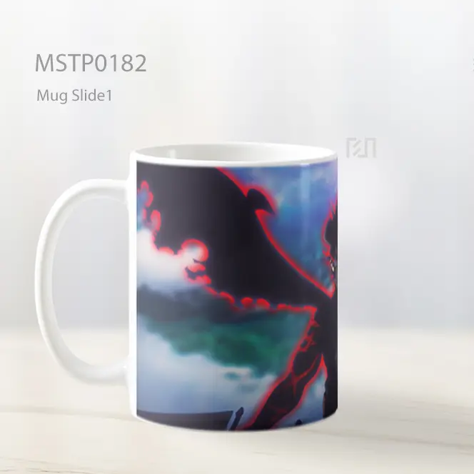 Asta Black Clover Sayap Ganda Mug MSTP0182 - All-side / Desain