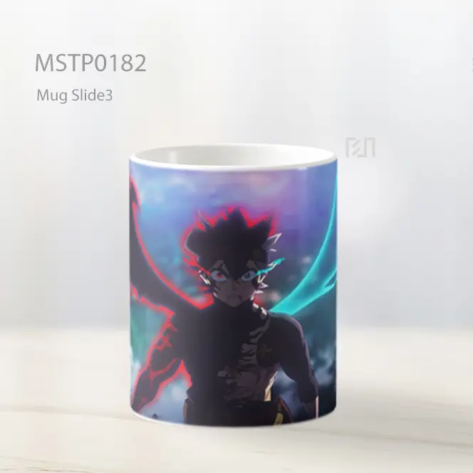 Asta Black Clover Sayap Ganda Mug MSTP0182 - All-side / Desain