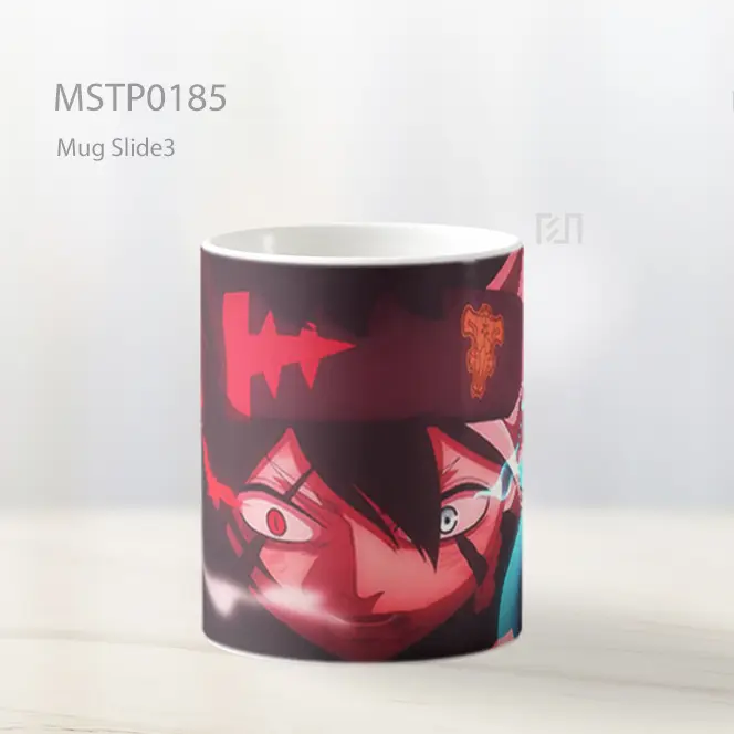Asta Demon Mode Black Clover Mug MSTP0185 - All-side / Desain