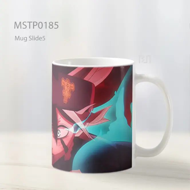 Asta Demon Mode Black Clover Mug MSTP0185 - All-side / Desain