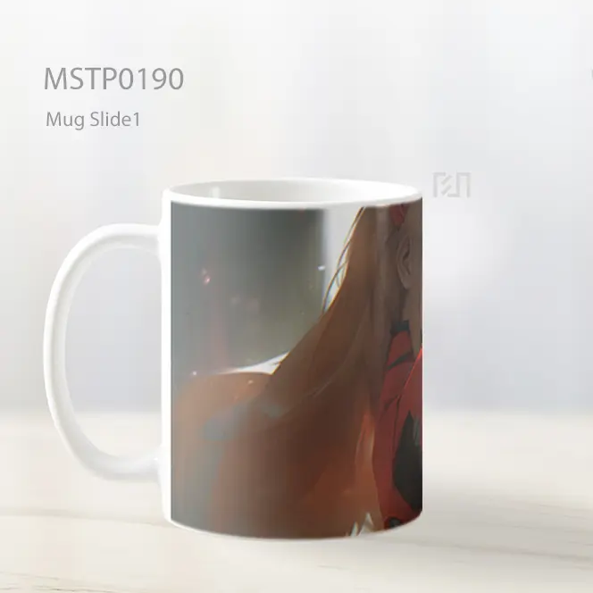 Asuka Langley Sohryu Cantik Mug MSTP0190 - All-side / Desain
