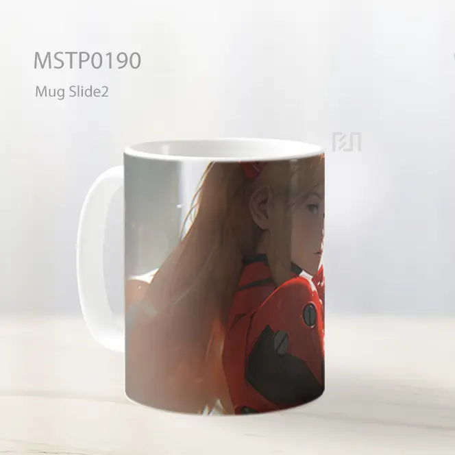 Asuka Langley Sohryu Cantik Mug MSTP0190 - All-side / Desain