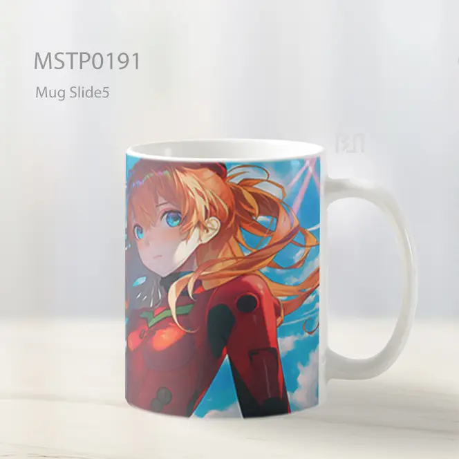 Asuka Langley Sunset Angin Mug MSTP0191 - All-side / Desain