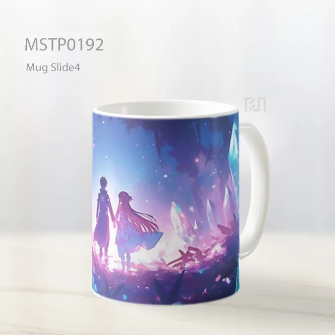 Asuna And Kirito Cahaya Magis Mug MSTP0192