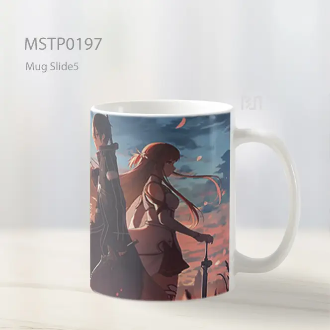 Asuna Sword Art Online Mug MSTP0197 - All-side / Desain