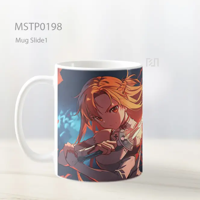 Asuna Sword Art Mug MSTP0198 - All-side / Desain
