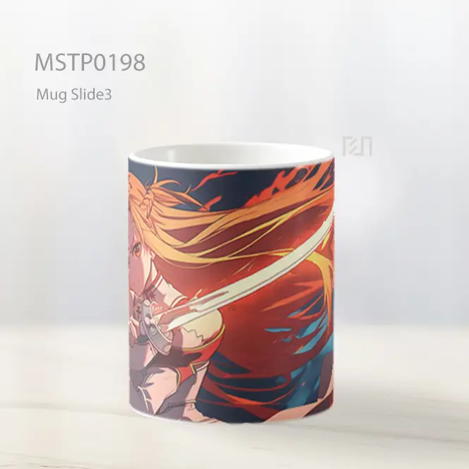 Asuna Sword Art Mug MSTP0198 - All-side / Desain