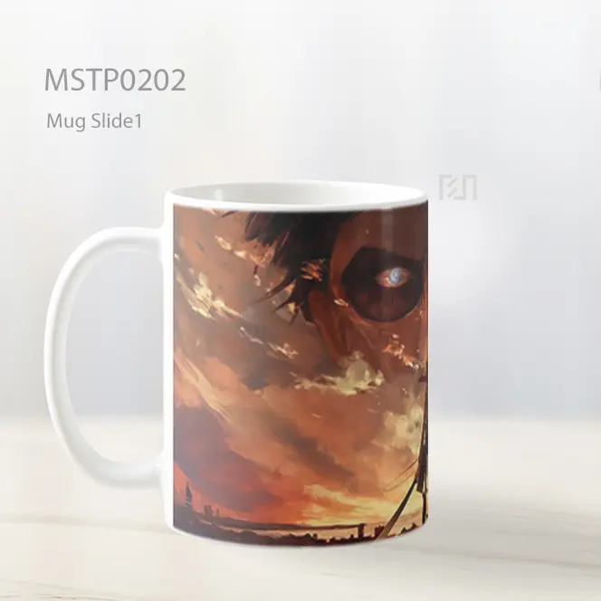 Attack On Titan Adegan Epik Mug MSTP0202 - All-side / Desain