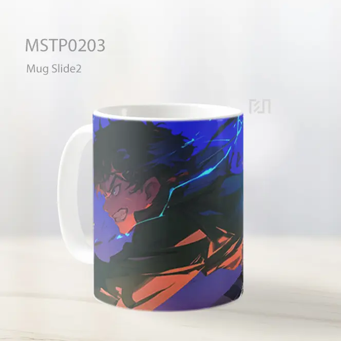 Attack On Titan Aksi Mug MSTP0203 - All-side / Desain