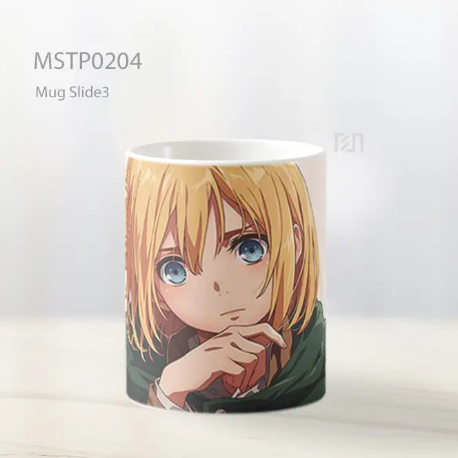 Attack On Titan Armin Merenung Mug MSTP0204 - All-side / Desain