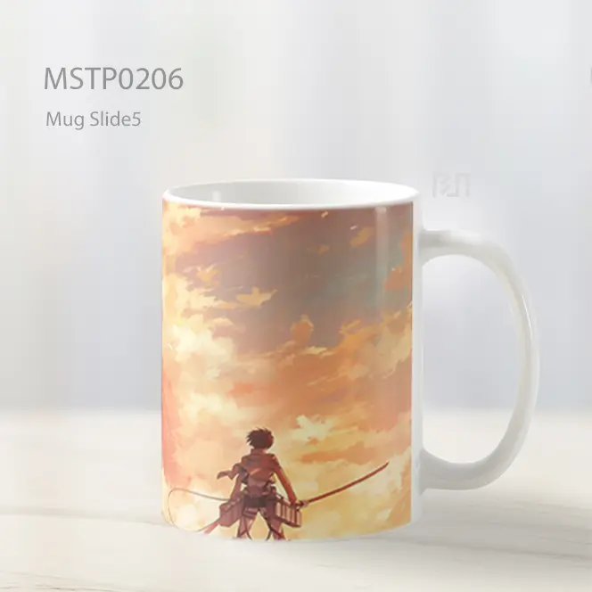 Attack On Titan Colossal Titan Mug MSTP0206 - All-side / Desain