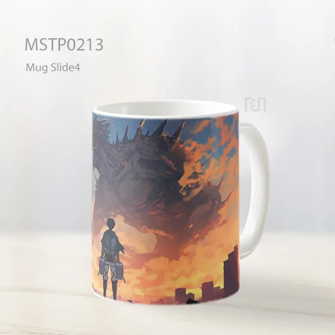 Attack On Titan Eren Vs Titan Mug MSTP0213