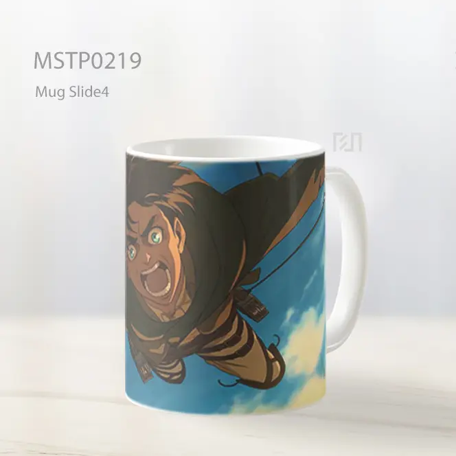 Attack On Titan Eren Yeager Odm Gear Terbang Mug MSTP0219