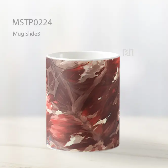 Attack On Titan Humanity Vs Giants Mug MSTP0224 - All-side / Desain