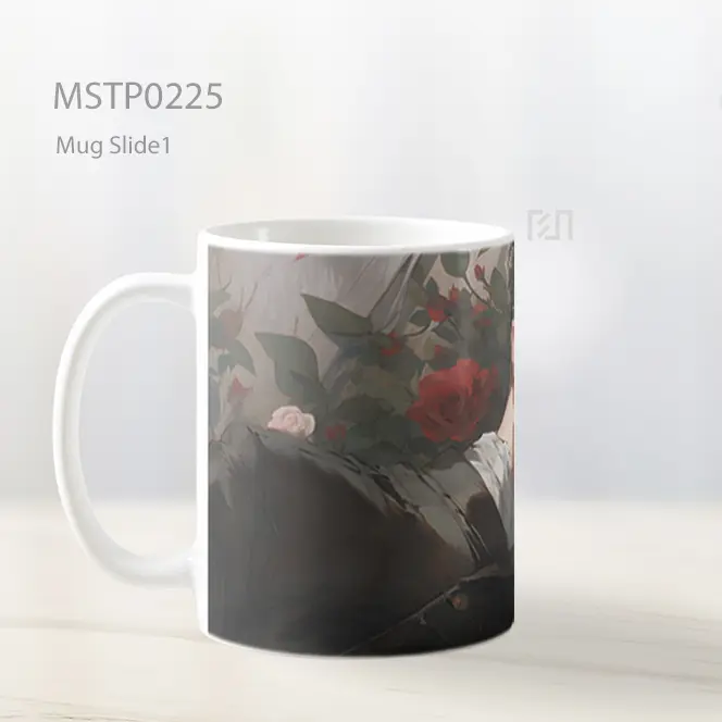 Attack On Titan Levi Ackerman Tidur Di Mawar Mug MSTP0225 - All-side / Desain