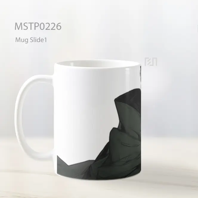 Attack On Titan Levi Putih Mug MSTP0226 - All-side / Desain