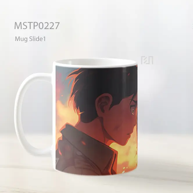 Attack On Titan Love In Turbulent Times Mug MSTP0227 - All-side / Desain